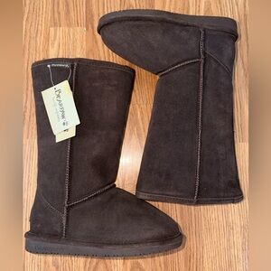 BearPaw Kids Boots in Dark Brown